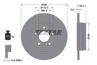 TEXTAR 92091103 Bremsscheibe