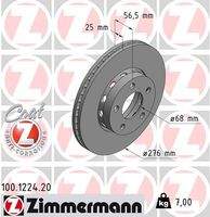 ZIMMERMANN 100122420 Bremsscheibe