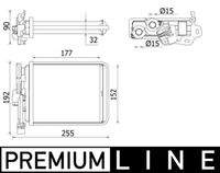 MAHLE AH38000P Wärmetauscher, Innenraumheizung