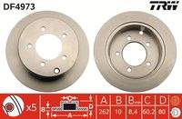 TRW DF4973 Bremsscheibe