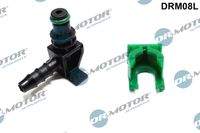 Dr.Motor Automotive DRM08L Schlauchverbinder, Kraftstoffschlauch