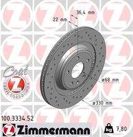 ZIMMERMANN 100333452 Bremsscheibe