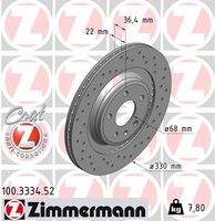 ZIMMERMANN 100333452 Bremsscheibe