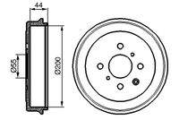 BOSCH 0986477148 Bremstrommel