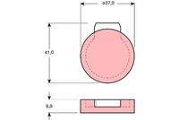 TRW GDB272 Bremsbelagsatz, Scheibenfeststellbremse