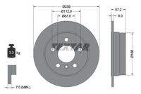 TEXTAR 92132103 Bremsscheibe