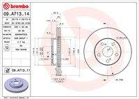 BREMBO 09A71311 Bremsscheibe