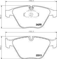 HELLA 8DB355013931 Bremsbelagsatz, Scheibenbremse