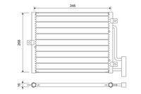 VALEO 822701 Kondensator, Klimaanlage
