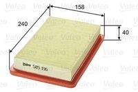 VALEO 585196 Luftfilter