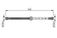 BOSCH 1987476325 Bremsschlauch