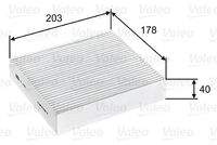 VALEO 715603 Filter, Innenraumluft