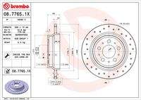 BREMBO 0877651X Bremsscheibe