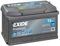 EXIDE EA722 Starterbatterie