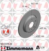 ZIMMERMANN 100337920 Bremsscheibe