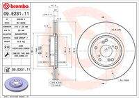 BREMBO 09E23111 Bremsscheibe