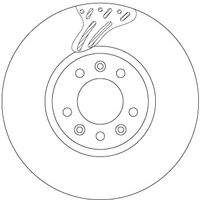 TRW DF6977S Bremsscheibe