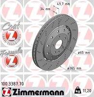 ZIMMERMANN 100338770 Bremsscheibe