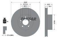 TEXTAR 92056600 Bremsscheibe