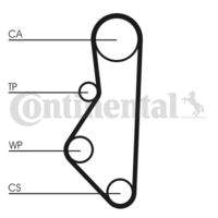 CONTINENTAL CTAM CT586 Zahnriemen