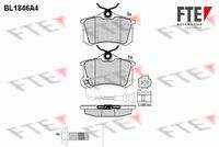 FTE BL1846A4 Bremsbelagsatz, Scheibenbremse