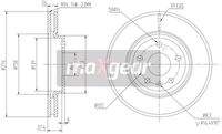 MAXGEAR 192334 Bremsscheibe