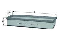 KNECHT LX2061/1 Luftfilter
