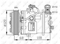 NRF 32775 Kompressor, Klimaanlage