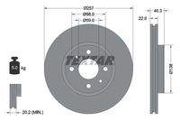 TEXTAR 92069603 Bremsscheibe