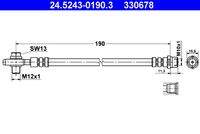 ATE 24524301903 Bremsschlauch