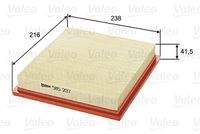 VALEO 585237 Luftfilter