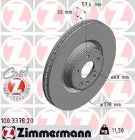 ZIMMERMANN 100337820 Bremsscheibe