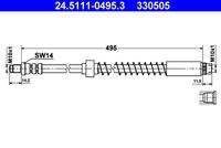 ATE 24511104953 Bremsschlauch