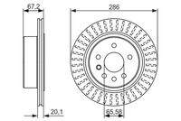 BOSCH 0986479394 Bremsscheibe