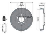 TEXTAR 94046000 Bremstrommel