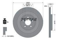 TEXTAR 92178005 Bremsscheibe