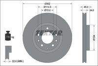 TEXTAR 92261503 Bremsscheibe