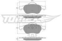 TOMEX Brakes TX1471 Bremsbelagsatz, Scheibenbremse