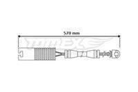 TOMEX Brakes TX3031 Warnkontakt, Bremsbelagverschleiß