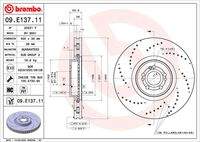 BREMBO 09E13711 Bremsscheibe