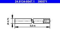 ATE 24813405471 Bremsleitung