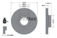 TEXTAR 92017203 Bremsscheibe