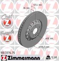 ZIMMERMANN 100337475 Bremsscheibe