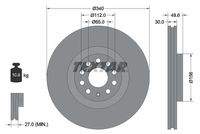 TEXTAR 92229805 Bremsscheibe