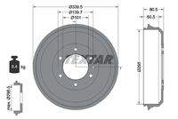 TEXTAR 94043300 Bremstrommel