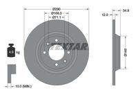 TEXTAR 92231303 Bremsscheibe