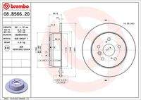 BREMBO 08B56621 Bremsscheibe