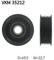 SKF VKM35212 Umlenk-/Führungsrolle, Keilrippenriemen