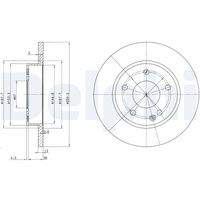 DELPHI BG3394 Bremsscheibe