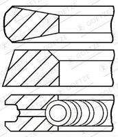 GOETZE ENGINE 0832630000 Kolbenringsatz